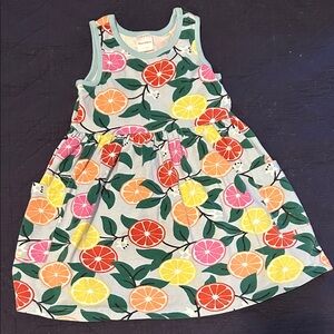 Hanna Andersson Citrus Print Kids Dress